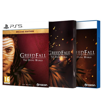 Greedfall The Dying World Deluxe Edition Steelbook Ps5 Gioco Italiano Nuovo