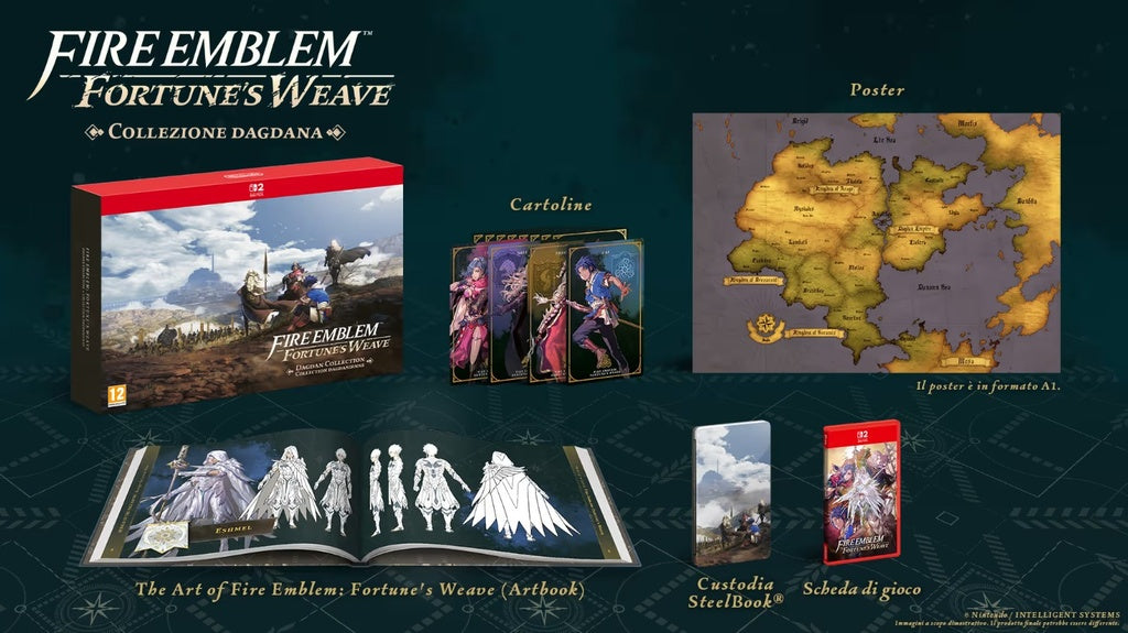 Fire Emblem Fortune's Weave Dagdana Collection Nintendo Switch 2 PAL ITA - Collector's Edition
