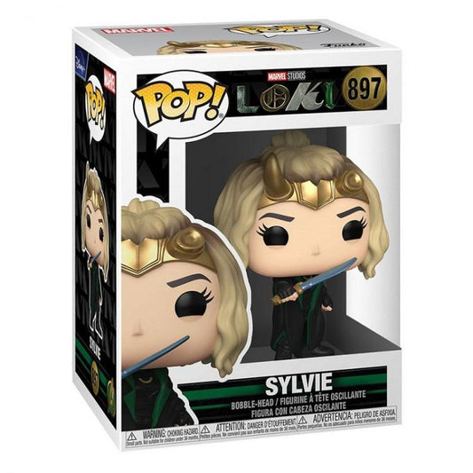 Funko Pop Sylvie 897 Marvel Loki Disney Icons Statuetta Vinyl Action Figure