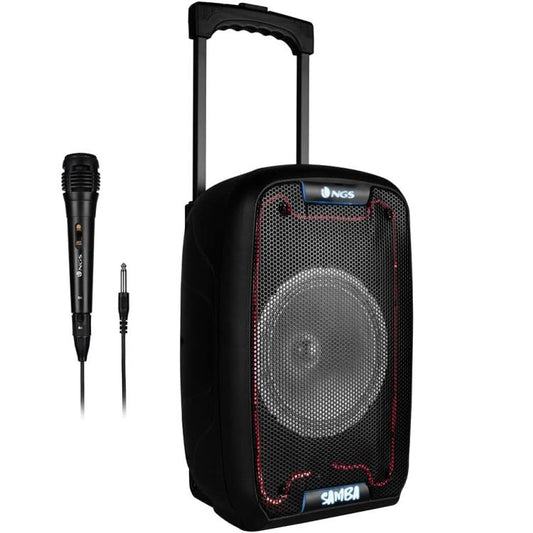Ngs Speaker Wild Samba Portatile Bt + Mic Ricaricabile 30W Cassa Bluetooth
