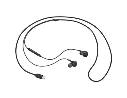 Samsung Auricolari In-Ear Eo-Ic100Bb Usb-C Black Cuffie Samsung Con Filo Nere