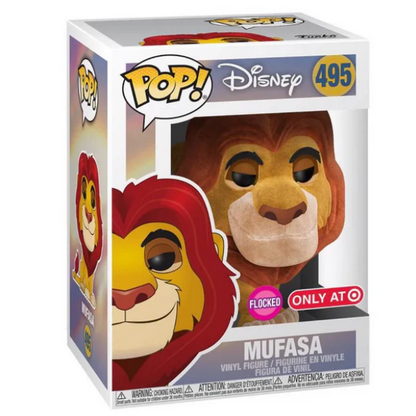 Funko Pop ! Tees Disney The Lion King Mufasa Floked 495 Special Edition Shirt M
