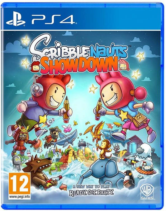 Scribblenauts Showdown Ps4 Videogioco Sony Play Station 4 Italiano Puzzle Nuovo