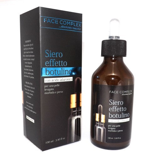 Siero Effetto Botulino Con Acido Ialuronico Pelle Levigata Morbida E Anti Rughe