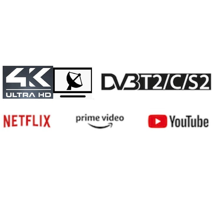 Sinudyne Smart Tv Led 50" Pollici 4K Uhd Dvb-T2 Dvb-S2 Dvb-C Hdmi Lan Webos 5.0