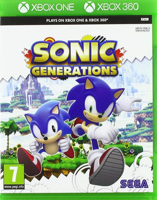 Sonic Generations Xbox One Videogioco Italiano Xbox 360 Nuovo Gioco Sigillato