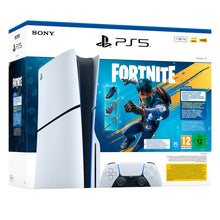 Sony Playstation 5 Ps5 Slim Disc D-Chassis Console Versione Disco + Fortnite VCR
