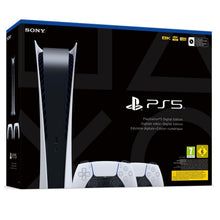 Sony Console Playstation 5 Digital Slim White 1Tb Digitale Ps5 + 2 Dualsense