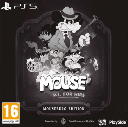 Mouse: P.I. For Hire Mouseburg Edition Ps5 Videogioco ITA Playstation 5 PAL Limited Edition Nuovo