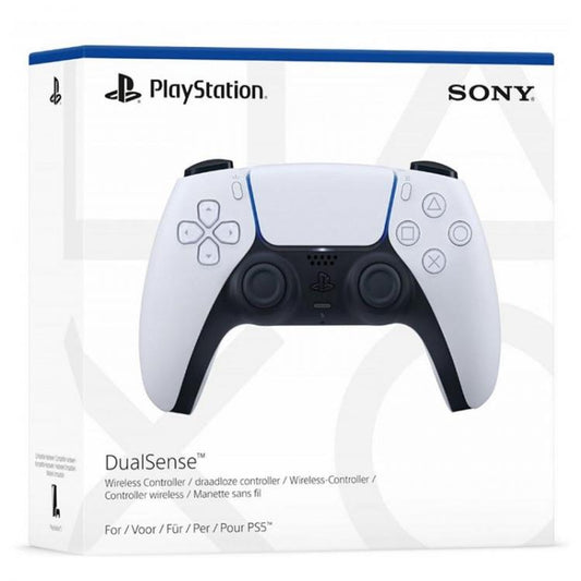 Sony Controller Dualsense Playstation 5 White Pad Ps5 Wireless Pad Bianco