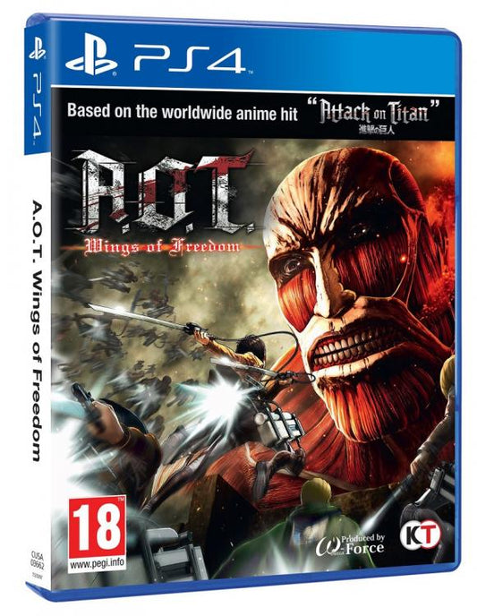 A.O.T. WINGS OF FREEDOM PS4 GIOCO ITALIANO ATTACK OF TITAN EU PLAY STATION 4 ITA