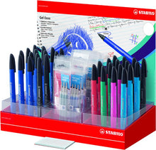 Stabilo Penna Gel Exxx Espositore 92 Pezzi Ufficio Scuola Cancelleria