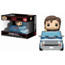 Funko Pop! Rides Stranger Things (138) Steve With The Squawk Van - Vinyl Figure 13cm