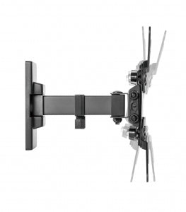 Superior Staffa Tv 13"- 42" Motion Extra Slim Acciaio 20Kg Smart Tv Led Monitor
