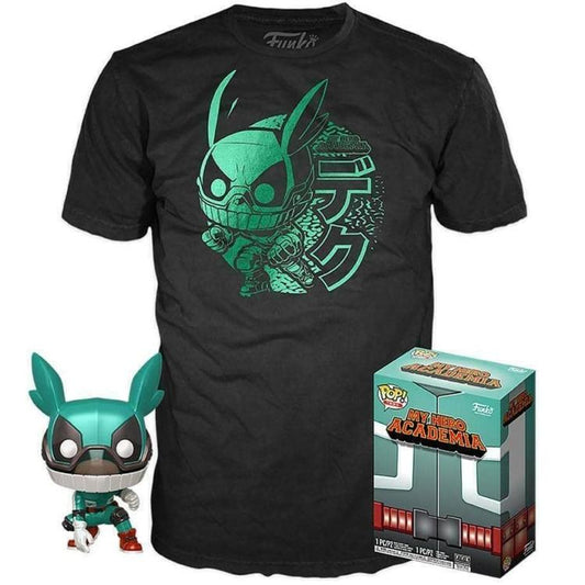 Funko Pop Tees My Hero Academia - Izuko Midoriya (603) S.E. + T-Shirt Taglia M