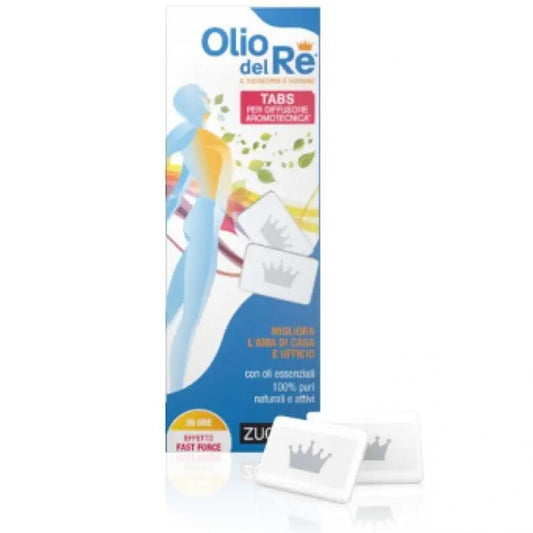 Zuccari Olio Del Re 9 Tabs Ricarica Diffusore Ambiente Purificatore Aria Casa