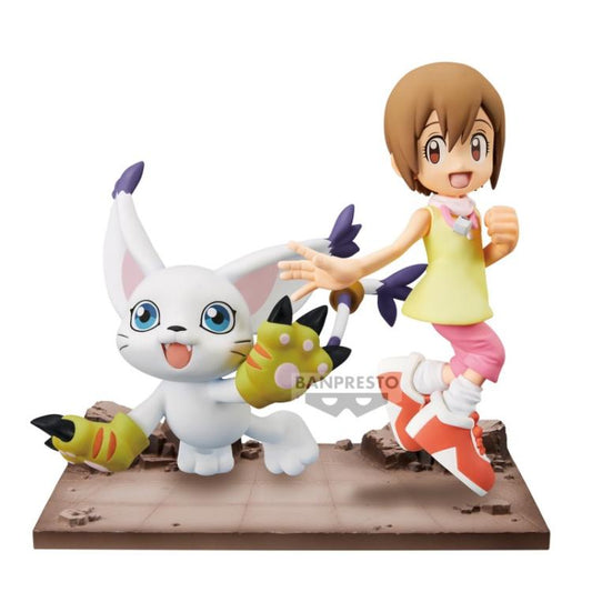 BANPRESTO BANDAI ANIMATION DIGIMON ADVENTURE DXF HIKARI YAGAMI & TAILMON
