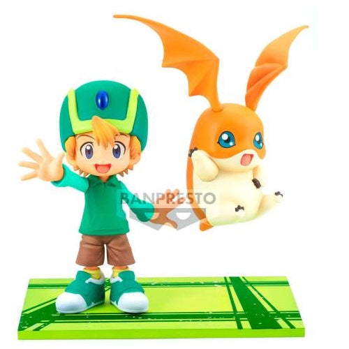 BANPRESTO BANDAI ANIMATION DIGIMON ADVENTURE DXF TAKERU TAKAISHI & PATAMON