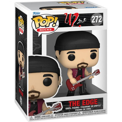 Funko Pop ! Rocks U2 Zoo Tv - The Edge (272) David Howell Evans Vinyl Band Rock