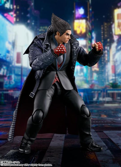 Bandai S.H. Figuarts Tekken 8 (Kazuya Mishima) Action Figure 15cm statuetta