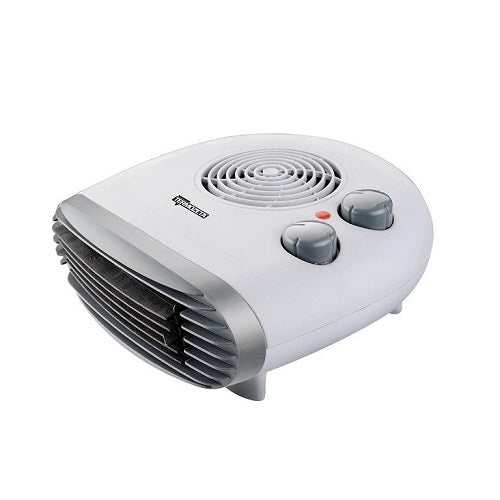 Termozeta Termoventilatore Orizzontale Aria Calda Regolabile 2000W Bianco Tzr12