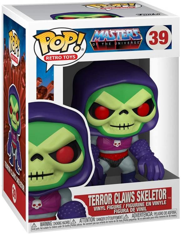 Funko Pop ! Masters Of The Universe - (39) Terror Claws Skeletor Figure He-Man