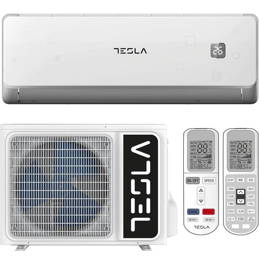 Tesla Condizionatore Climatizzatore 9000Btu A+++ R32 Wifi Anti-Fungo Telecomandi