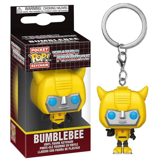 Funko Pop ! Keychain Pocket Movie Transformers - (Bumblebee) Vinyl Figure 4Cm