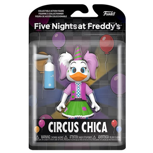 Funko Figure ! Fnaf Five Nights Freddy'S Security Breach S3 - Circus Chica 13Cm