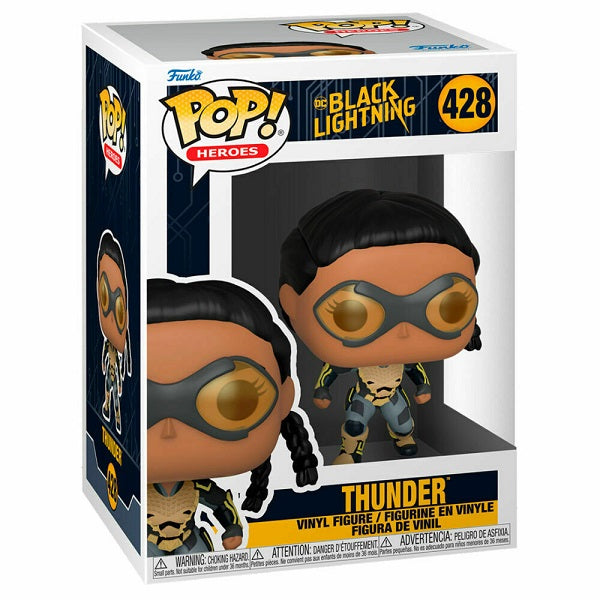 Funko Pop Heroes Dc The Black Lightning 428 Thunder Nafessa Williams Vinyl Figur