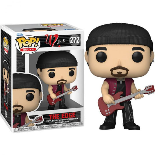 Funko Pop ! Rocks U2 Zoo Tv - The Edge (272) David Howell Evans Vinyl Band Rock