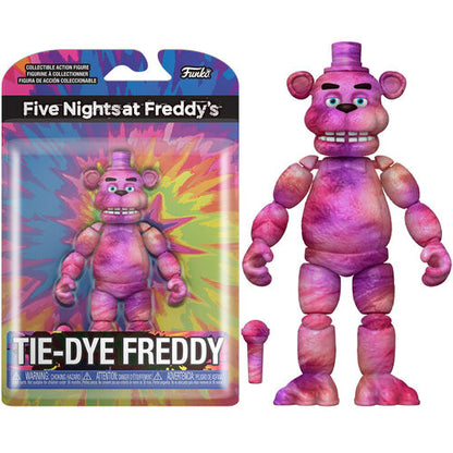 Funko Pop Five Nights At Freddy'S - Tie Dye Freddy 13 Cm Viola Giallo Figure Pvc