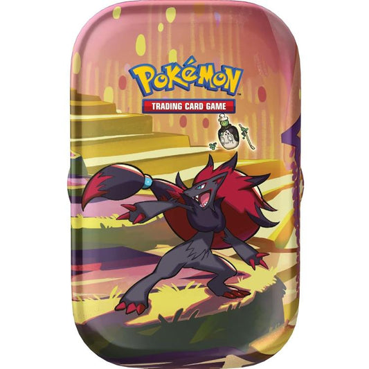 Pokemon Mini Tin: Segreto Fiabesco - Gioco Carte Collezione Gcc Tcg (Zoroark) It