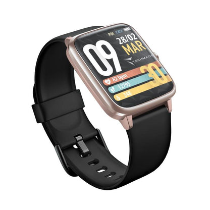 Techmade Smartwatch Move Bluetooth E Gps Integrato Sport Impermeabile Pink/Black
