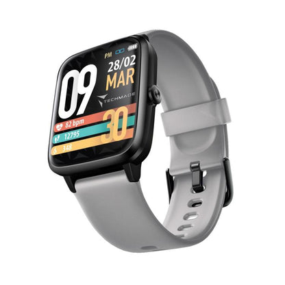Techmade Smartwatch Move Bluetooth E Gps Integrato Sport Impermeabile Ip68 Grey