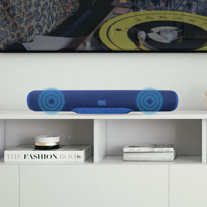 Techmade Soundbar Black 2.1 Tv Pc Notebook Radio Blue Casse Speaker Altoparlanti