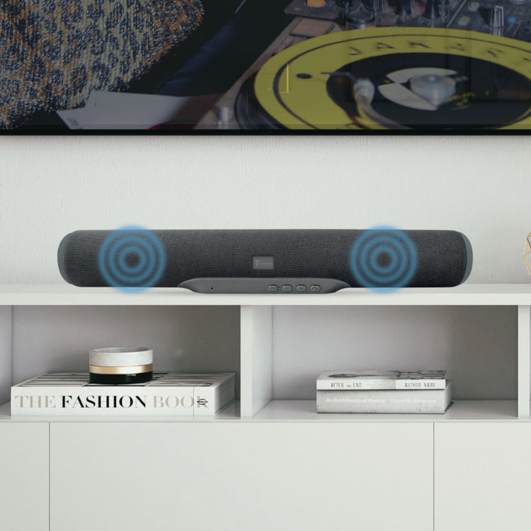 Techmade Soundbar Black 2.1 Tv Pc Notebook Grigio Casse Speaker Altoparlanti