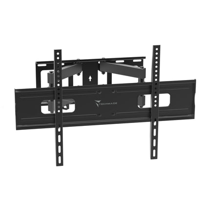 Techmade Staffa Tv Monitor Da 32"42"46"55"60"70" Pollici Supporto Braccio 50Kg