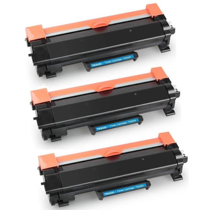 3 x TONER TN-2410 TN-2420 PER BROTHER MFC L2710DW L2710DN L2710 L2750DW L2730DW