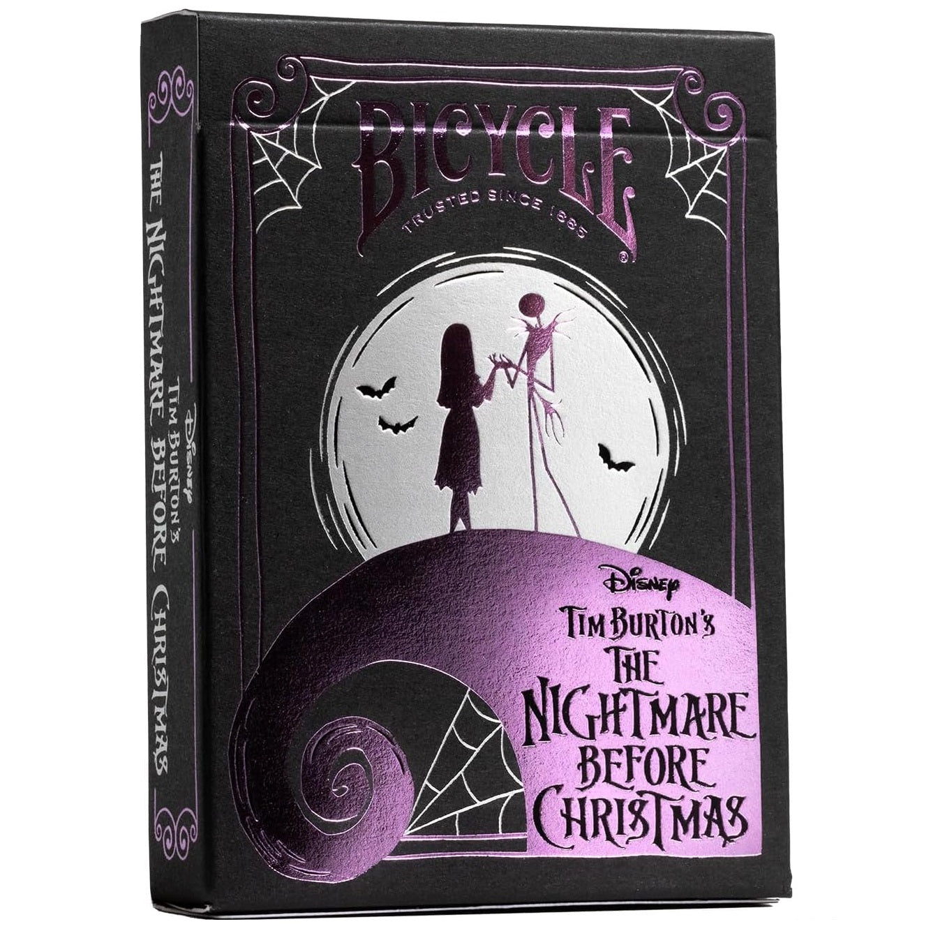 Bicycle - Disney (The Nightmare Before Christmas) - TNBC - Playing Cards - Mazzo di Carte da Collezione, Poker, Magia e Cardistry basato sul famoso film di Animzione Disney (Lo Strano Natale di Mr Jack Skellington)