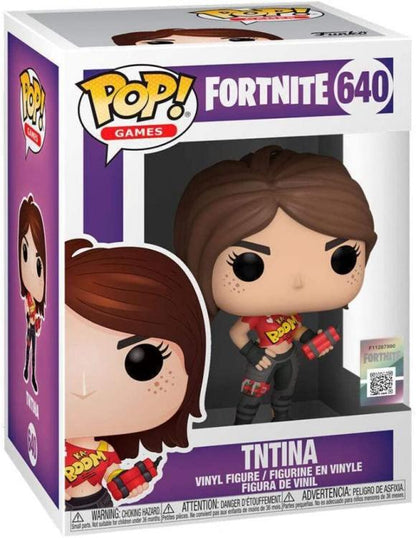 Funko Pop ! Games Fortnite Tntina (640) Vinyl Action Figure Statua Da Collezione