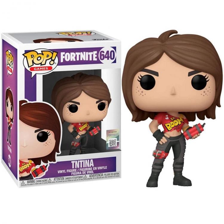 Funko Pop ! Games Fortnite Tntina (640) Vinyl Action Figure Statua Da Collezione