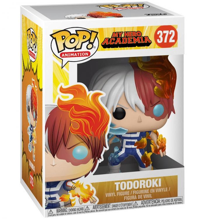 Funko Pop ! Animation My Hero Academia - Todoroki (372) Vinyl Figure 9Cm Mha