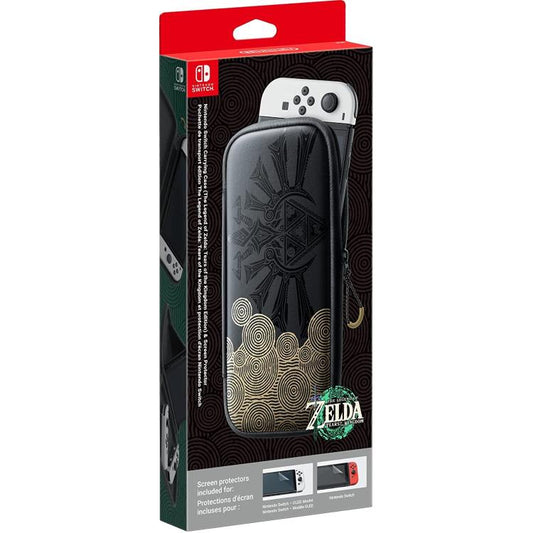 CUSTODIA NINTENDO SWITCH OLED ZELDA TEARS OF THE KINGDOM SPECIAL CON + PELLICOLA