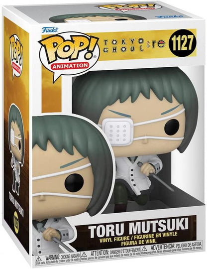 Funko Pop Animation Tokyo Ghoul Re - Toru Mutsuki (1127) Vinyl Figure Collezione