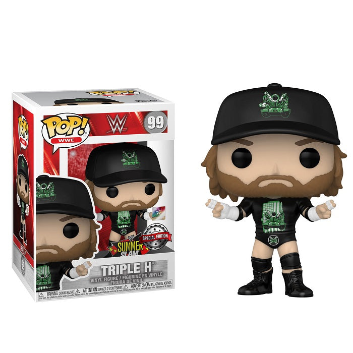 Funko Pop ! Wwe - (99) Triple H Wrestling Special Edition Figure Summer Slam 09