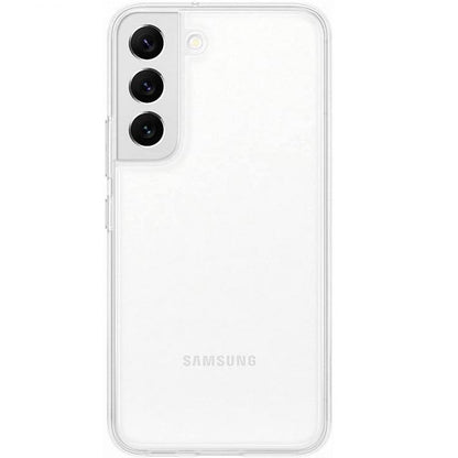 Samsung Silicone Cover Galaxy S22+ Cellulare Custodia Morbida Trasparente 5G