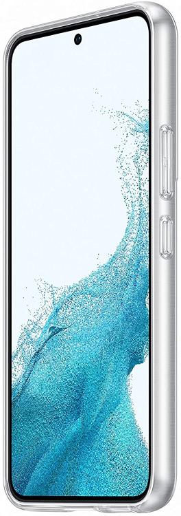 Samsung Silicone Cover Galaxy S22 Cellulare Custodia Trasparente Morbida Clear