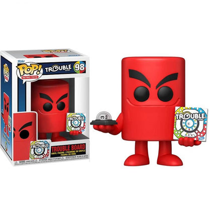 Funko Pop ! Retro Toys Pop A Matic Trouble Game- Trouble Board (98) Vinyl Figure