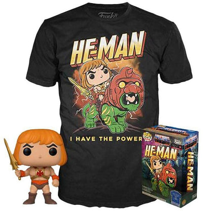Funko Pop Tees Masters Of The Universe He-Man 991 Special Edition With T-Shirt L